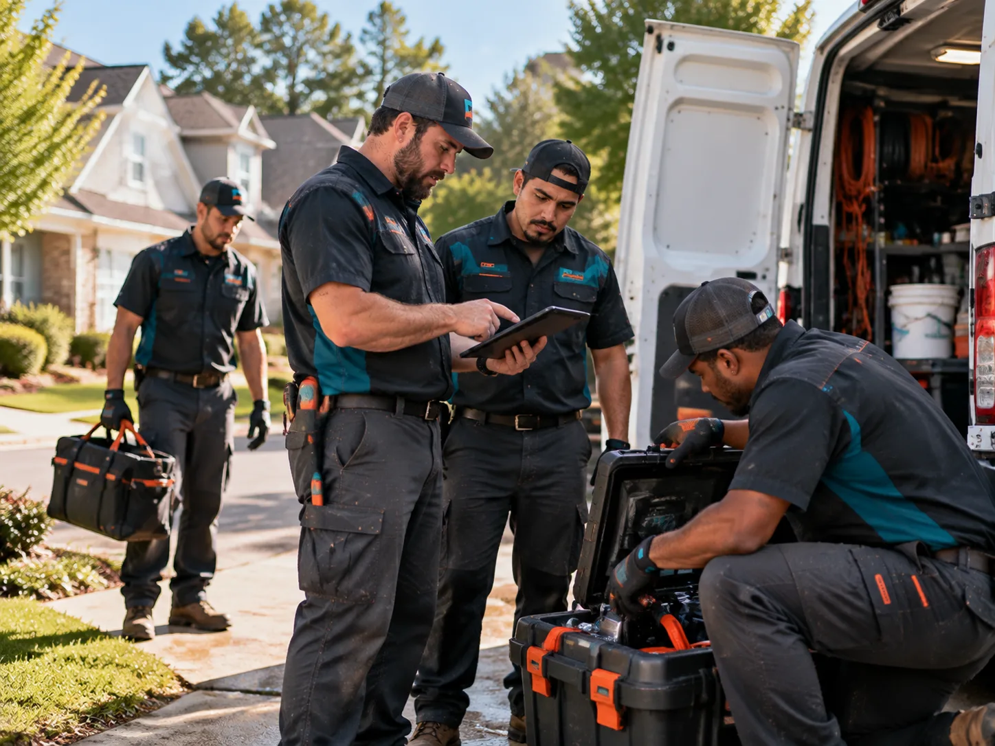 Clogged Drain Service in Houston, OH near me